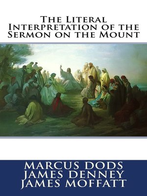 cover image of The Literal Interpretation of the Sermon on the Mount